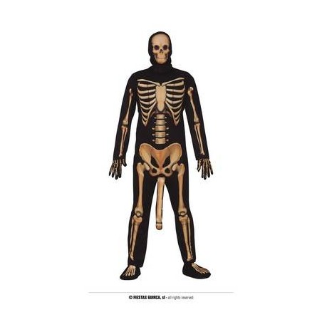 COSTUME SCHELETRO WITH PENIS TG.48/50