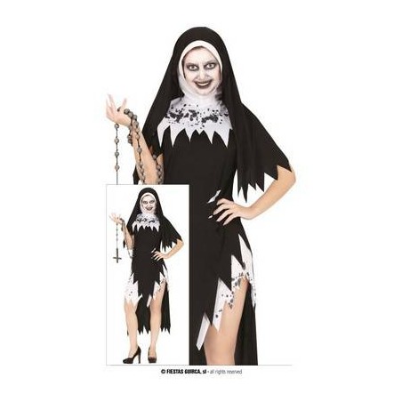 COSTUME SUORA MALEDETTA TG.S 36-38