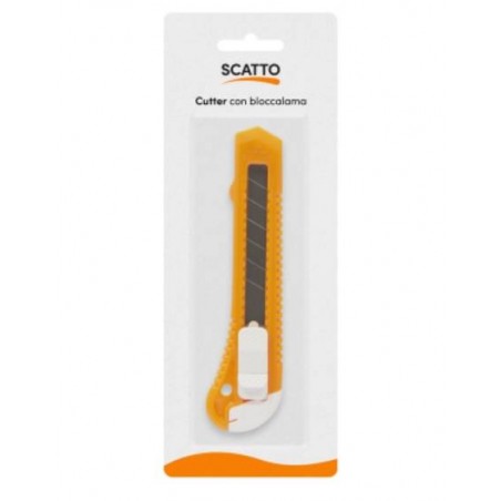 CUTTER GRANDE C/BLOCCALAMA FLUO BLISTER SCATTO