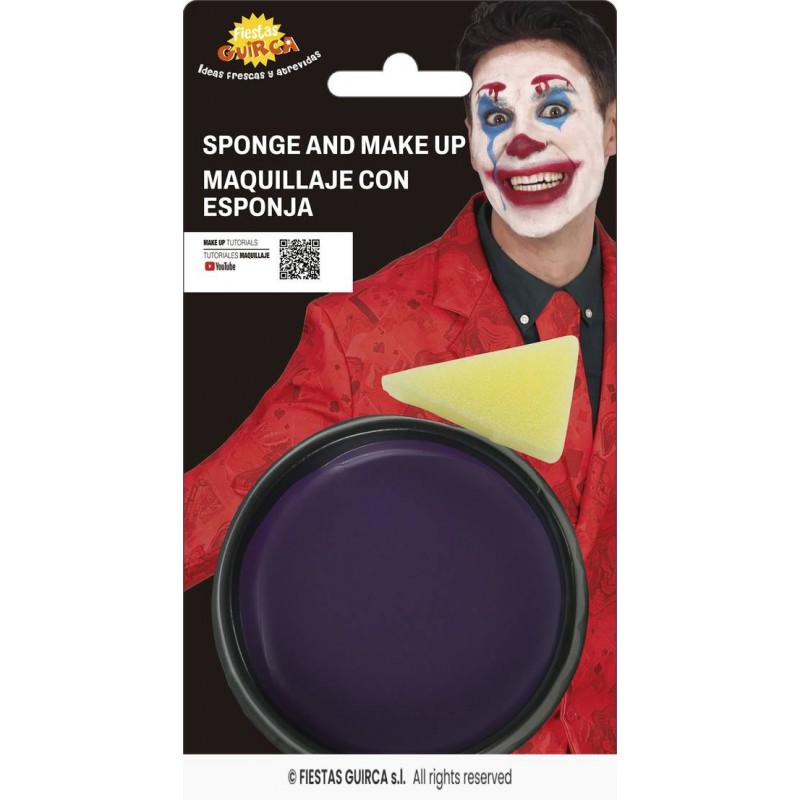 TRUCCO LILLA CON SPUGNA 9gr