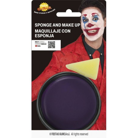 TRUCCO LILLA CON SPUGNA 9gr