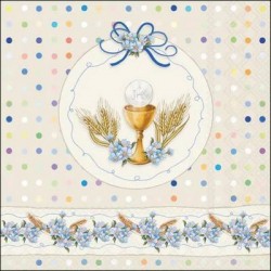 TOVAGLIOLI 33X33 CALICE COMUNIONE 20pz