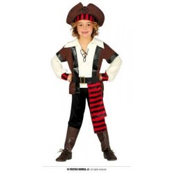 COSTUME PIRATA DEI SETTE MARI 10 - 12 ANNI