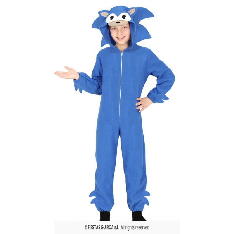 COSTUME KIGURUMIMI BLU 3-4 ANNI