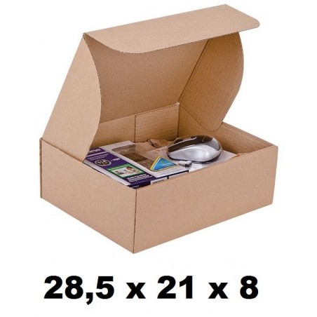 SCATOLA E-COMMERCE FUSTELLATA MOD.S 28,5x21x8cm
