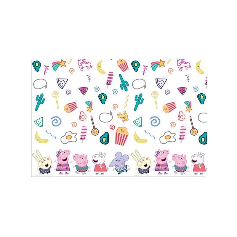 TOVAGLIA 120x180cm PEPPA PIG MESSY PLAY