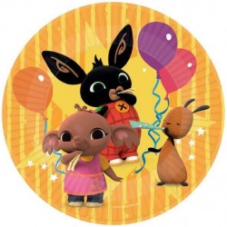 PIATTI PIANI 23cm BING ARANCIO 8pz