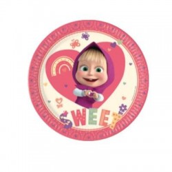 PIATTO ø23cm MASHA SWEET 8pz