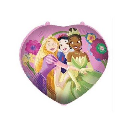 PALLONE MYLAR CUORE 45cm PRINCIPESSE