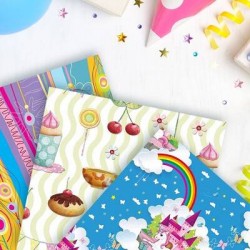 FOGLI CARTA REGALO 70x110 PIEGATI GENERICO SS.TI 1pz