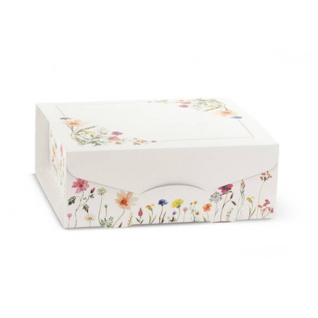 SCATOLA GIT BOX 23x23x10cm SPRING FLOWERS