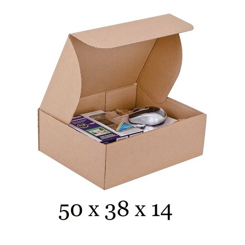 SCATOLA E-COMMERCE FUSTELLATA MOD.L 50x38x14cm