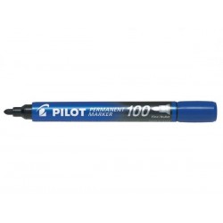 PILOT PERMANENT MARKER MK100 TONDA 1mm BLU