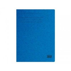 CARTELLINA MANILLA 3 LEMBI 200gr 5pz AZZURRO SCATTO