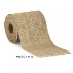 NASTRO JUTA TAGLIO VIVO mm120x10mt