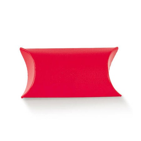 SCATOLA TUBO 6x5x4,5cm LINO ROSSO 10pz