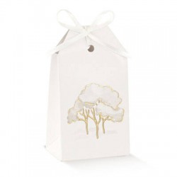 SCATOLA TAG 5,5x3,5x10cm ST. CALDO INTRECCI AVORIO 10pz