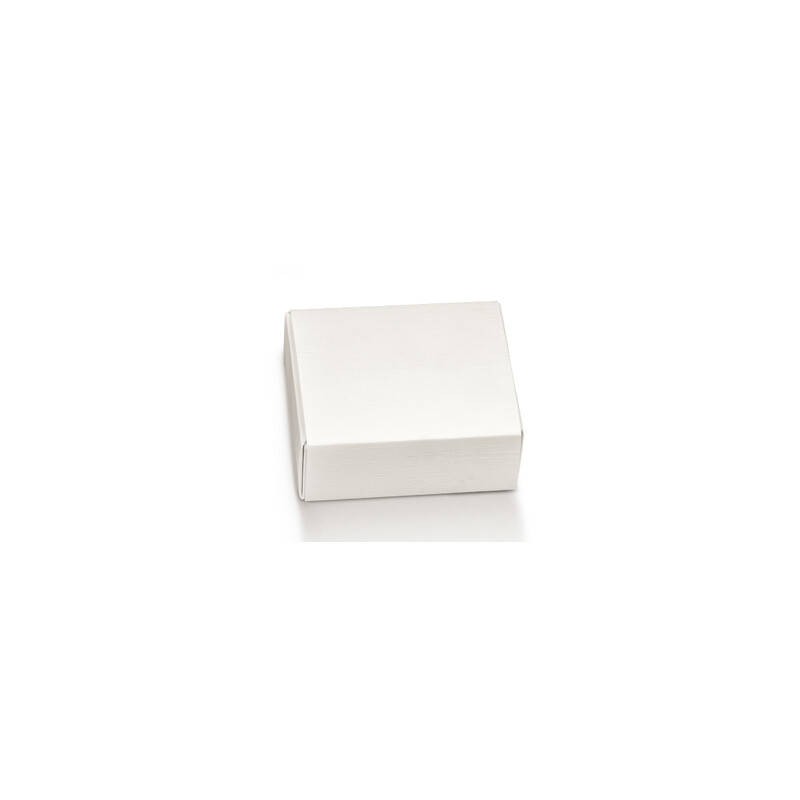 SCATOLA CASSETTO QUADRETTO 6x5x3cm + DIVISORIO FIBRA BIANCO 10pz