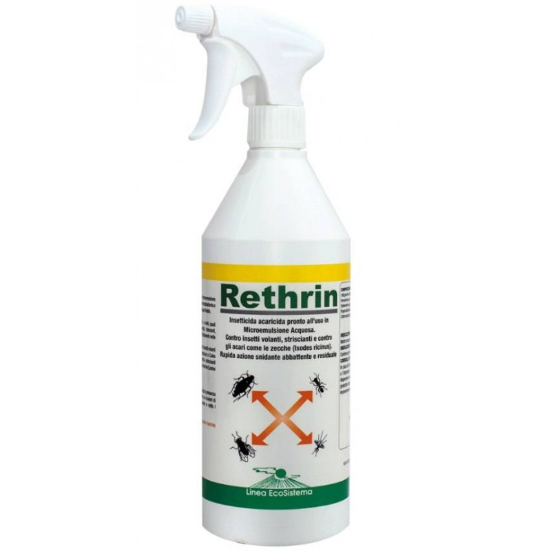 INSETTICIDA ACARICIDA RETHRIN 750ml PRONTO USO