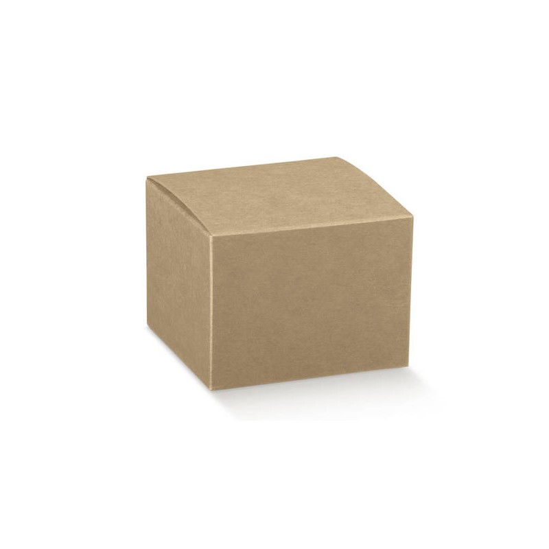 SCATOLA PIEGHEVOLE AVANA LISCIA 9x9x9cm 10pz