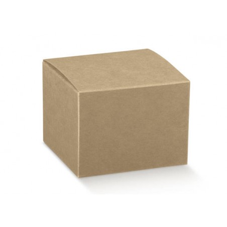 SCATOLA PIEGHEVOLE AVANA LISCIA 9x9x9cm 10pz