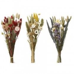 BOUQUET DI FIORI SECCHI SU STELO ASS.TI