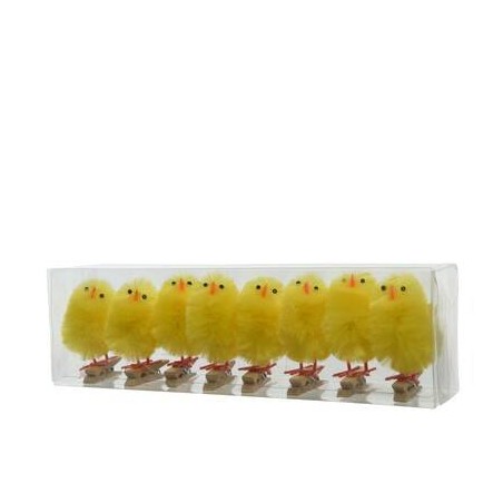 MOLLETTE C/PULCINO IN CINIGLIA 3,5cm 8pz