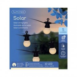 LUCE SOLARE 10LED 4,5mt PARTYLIGHT