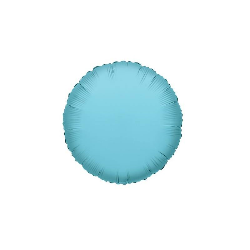PALLONE MYLAR TONDO CELESTE 18 43cm 1pz RC
