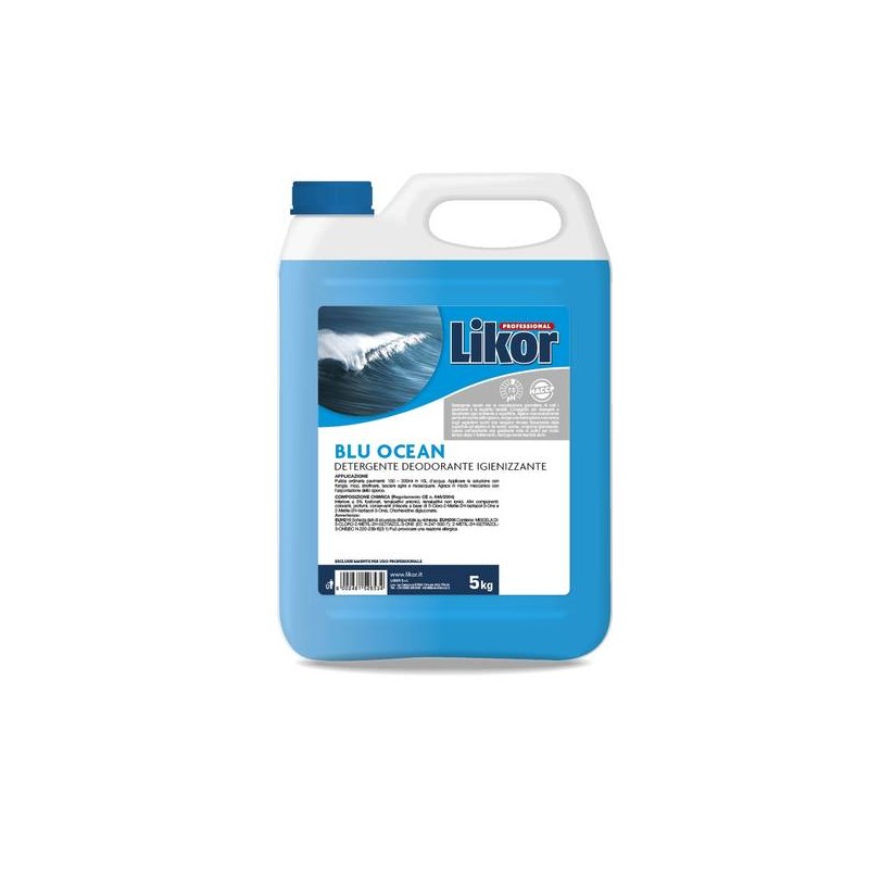 DETERGENTE DEO IGIENIZZANTE LIKOR BLU OCEAN 5kg