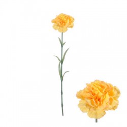 FIORE DI GAROFANO S/STELO 57cm GIALLO