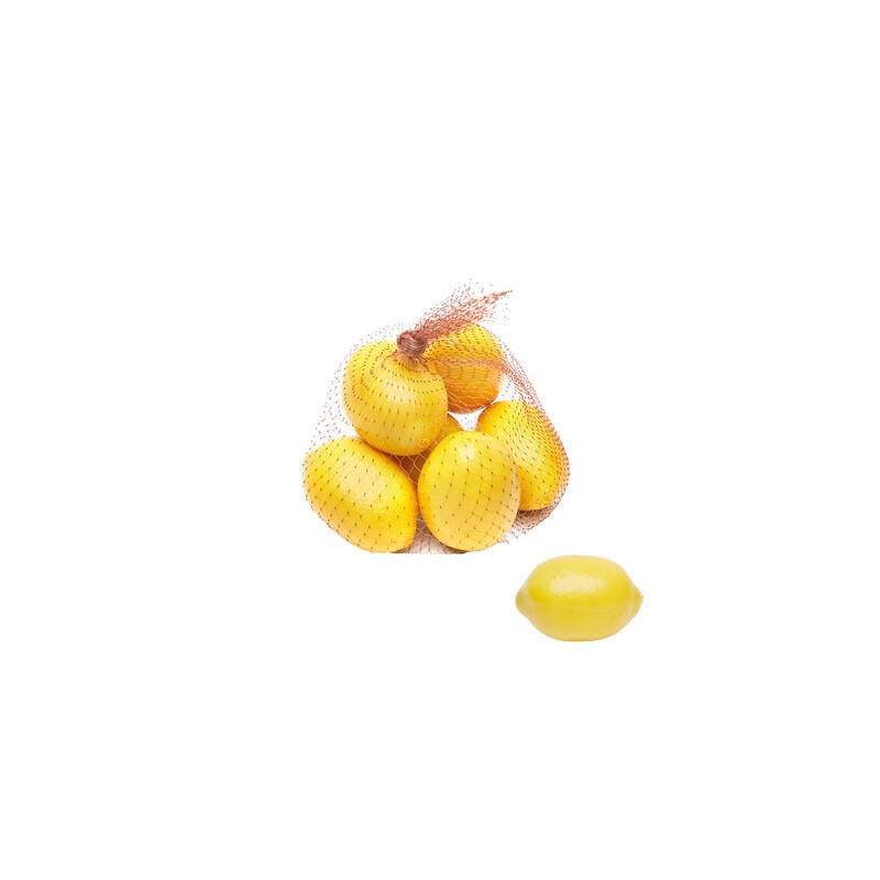 RETINA DI LIMONI IN PVC 8cm 6pz