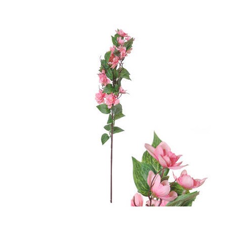 FIORE MUCUNA BIRDWOODIANA C/STELO 72cm ROSA