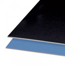 CARTONE PESANTE NERO/GRIGIO ALTO SPESSORE 1,5mm 50x70cm