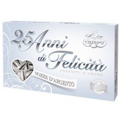 CONFETTI MANDORLA NATURALE ARGENTO 500gr