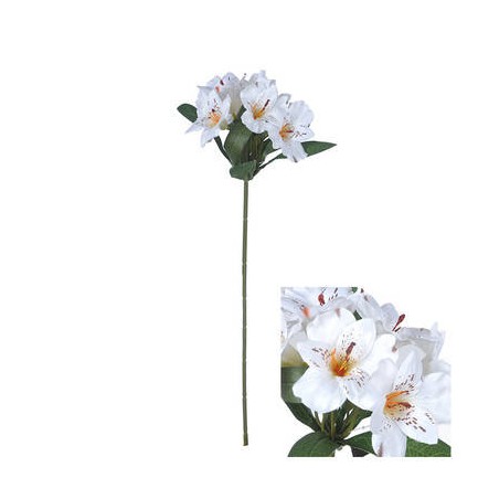 FIORE ALSTROEMERIA S/STELO 45cm BIANCO
