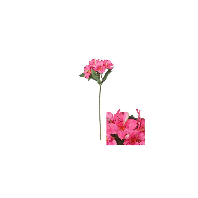 FIORE ALSTROEMERIA S/STELO 45cm FUCSIA