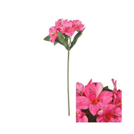 FIORE ALSTROEMERIA S/STELO 45cm FUCSIA