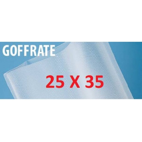 BUSTE SOTTOVUOTO GOFFRATE V9 MIS.25x35cm 100pz