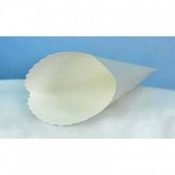 CONO CARTA 250gr 11x15x17,5cm 20pz BIANCO