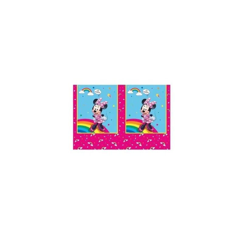 TOVAGLIA PVC 120x180cm MINNIE ARCOBALENO