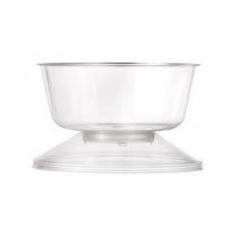 COPPA STEFANIA TIRAMISÙ TRASPARENTE C/COP 180cc MEDIA 50pz