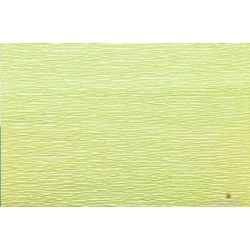 CARTA CRESPA gr.180 ROTOLO cm.50x250 VERDE CHIARO 558 CR