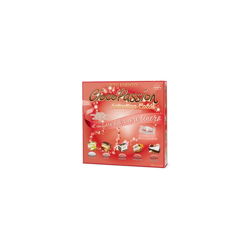 CONFETTI CIOCO PASSION LIETO EVENTO SEL. COLOR IMB. SING. ROSSO 500gr