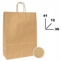 BORSA CARTA AVANA MIS.36+12x41cm