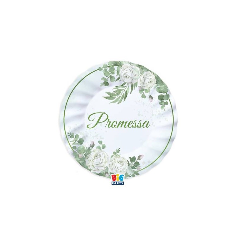 PIATTI ø20cm PROMESSA EUCALIPTO 6pz
