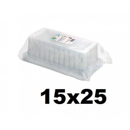 COPERCHIO MEDORO RETTANGOLARE 15x25x9,5cm PET