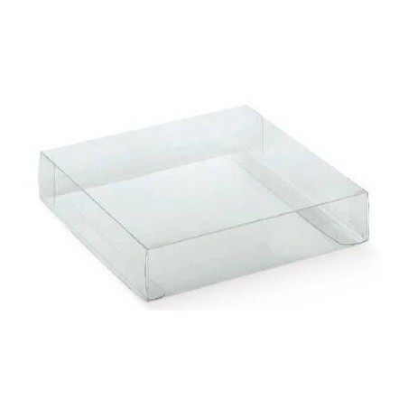 SCATOLA ASTUCCIO PET TRASPARENTE 10x10x5cm 10pz