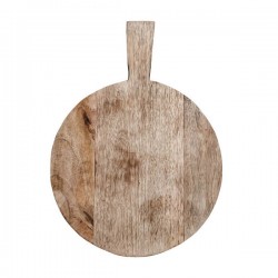 TAGLIERE LEGNO CHANDAK H.34cm