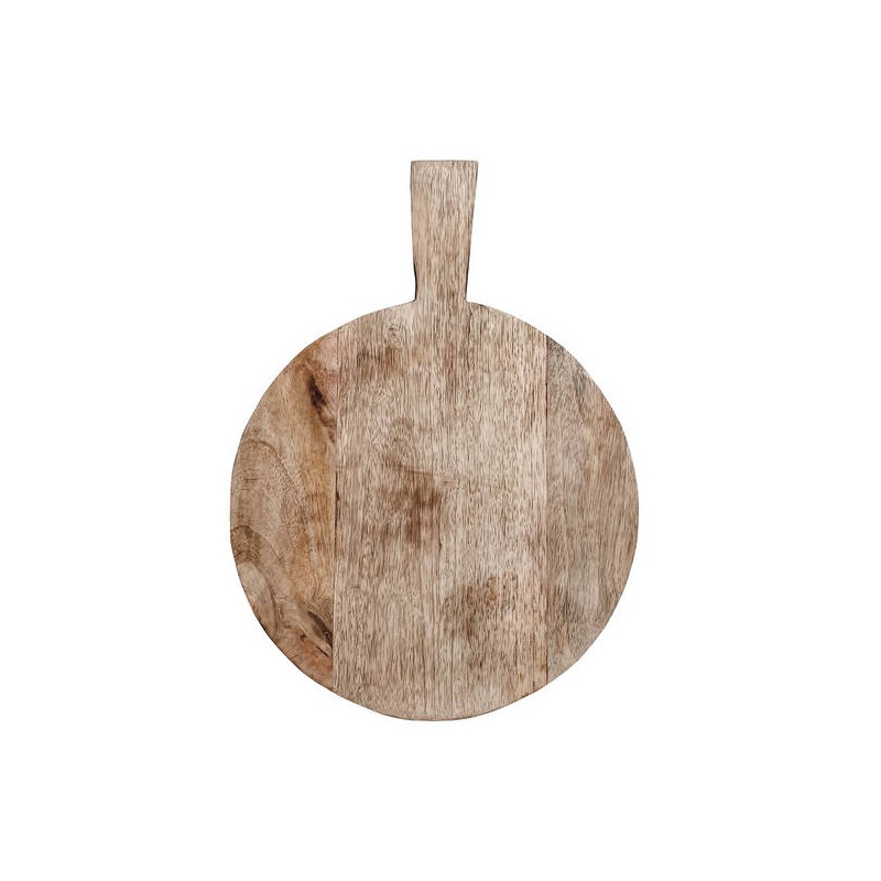 TAGLIERE LEGNO CHANDAK H.34cm